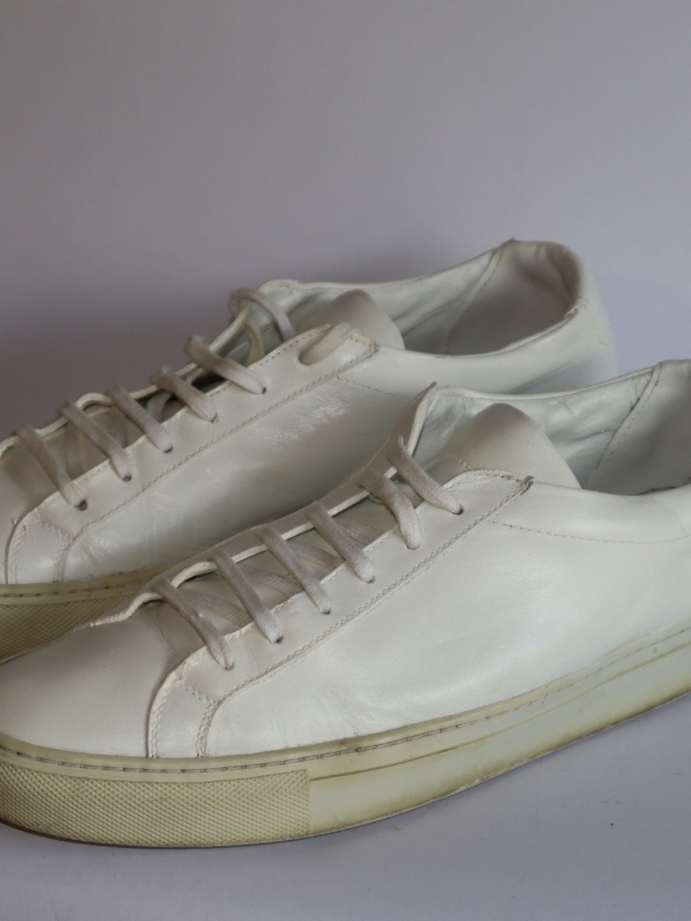 Common Project Achilles Low Sneakers White Men's Size 42